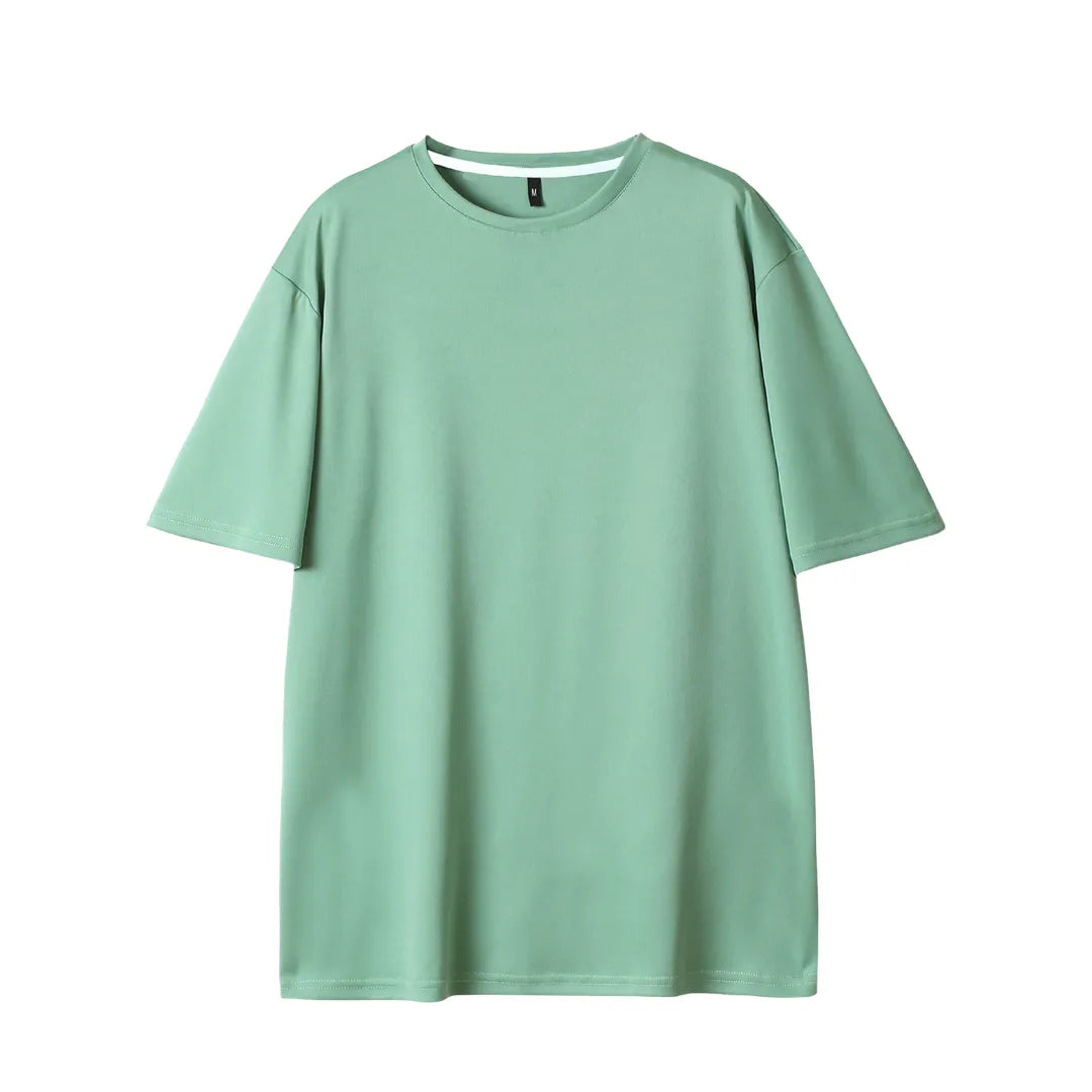 Herren Basic Sommer-T-Shirt mit Kurzarm