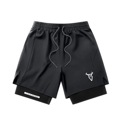 Herren Sport-Shorts mit Geometrischem Design