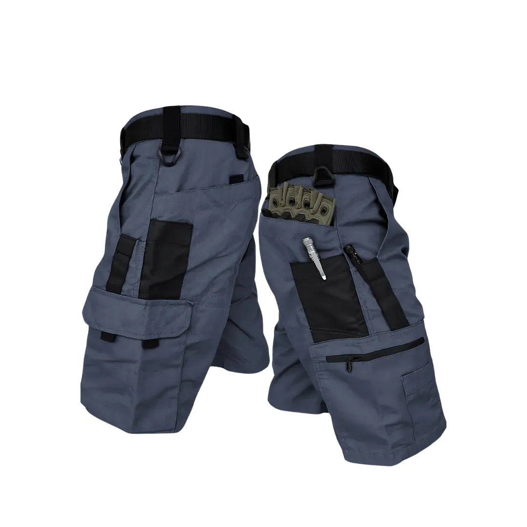Herren Cargo-Shorts mit Mehreren Taschen im Outdoor-Stil