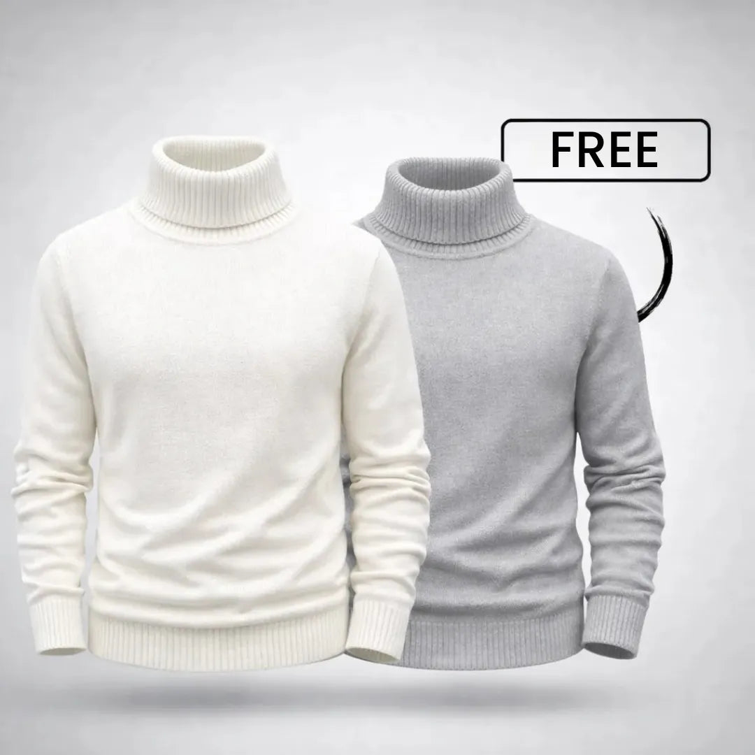 Heritage™ Winter Turtleneck + Free Second Jumper