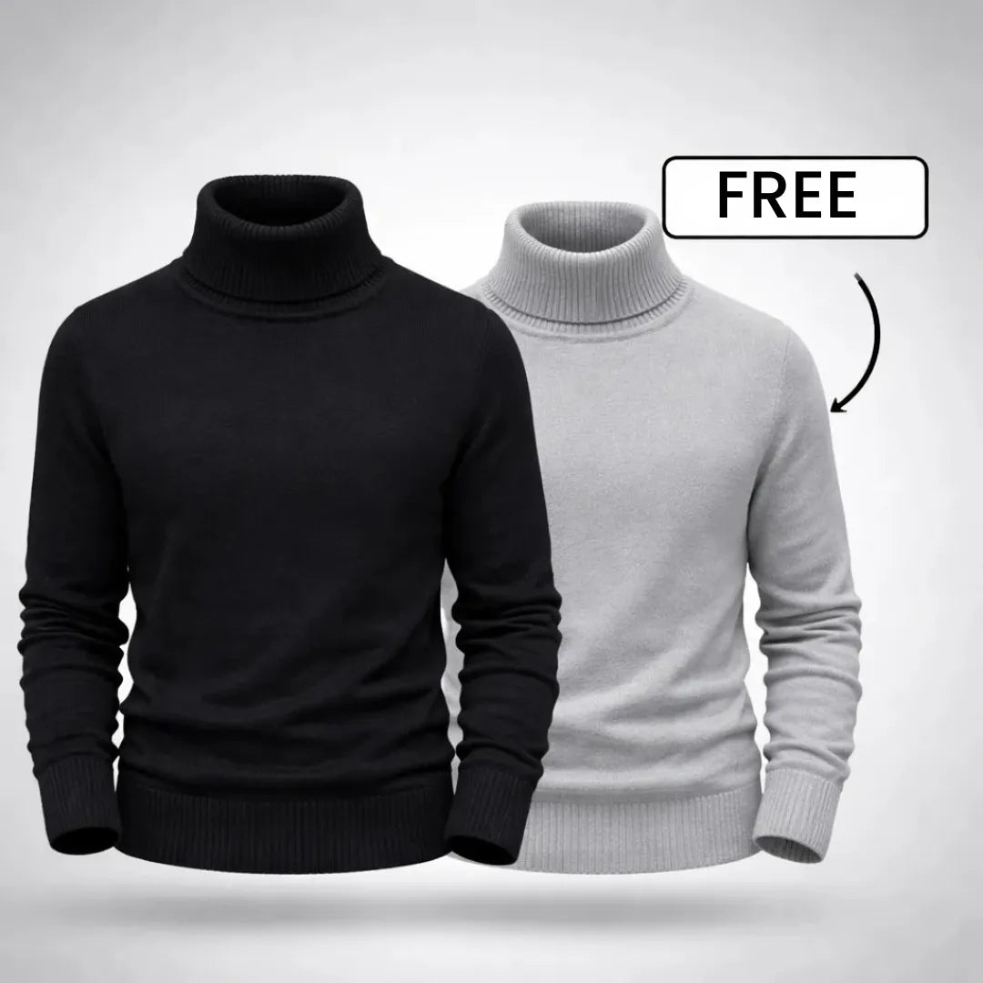 Heritage™ Winter Turtleneck + Free Second Jumper