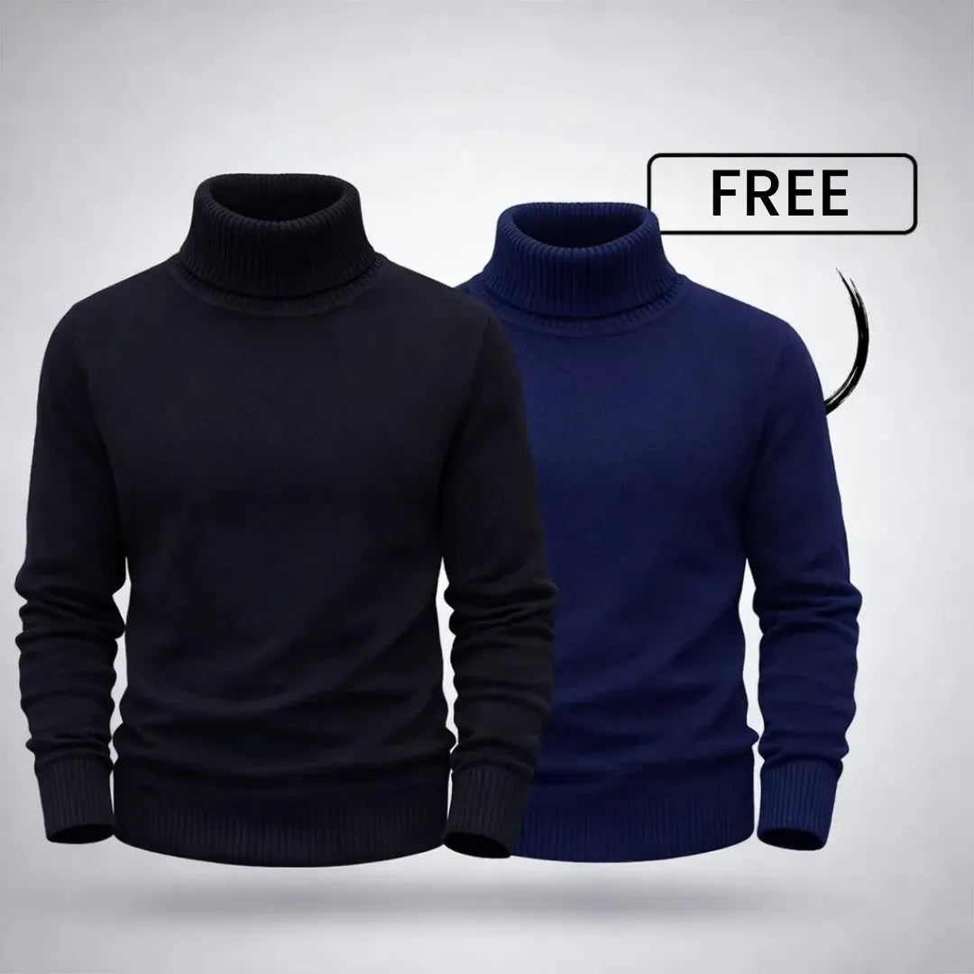 Heritage™ Winter Turtleneck + Free Second Jumper