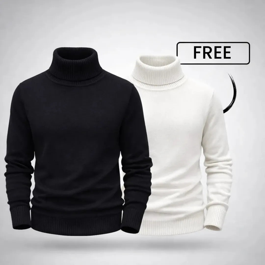 Heritage™ Winter Turtleneck + Free Second Jumper