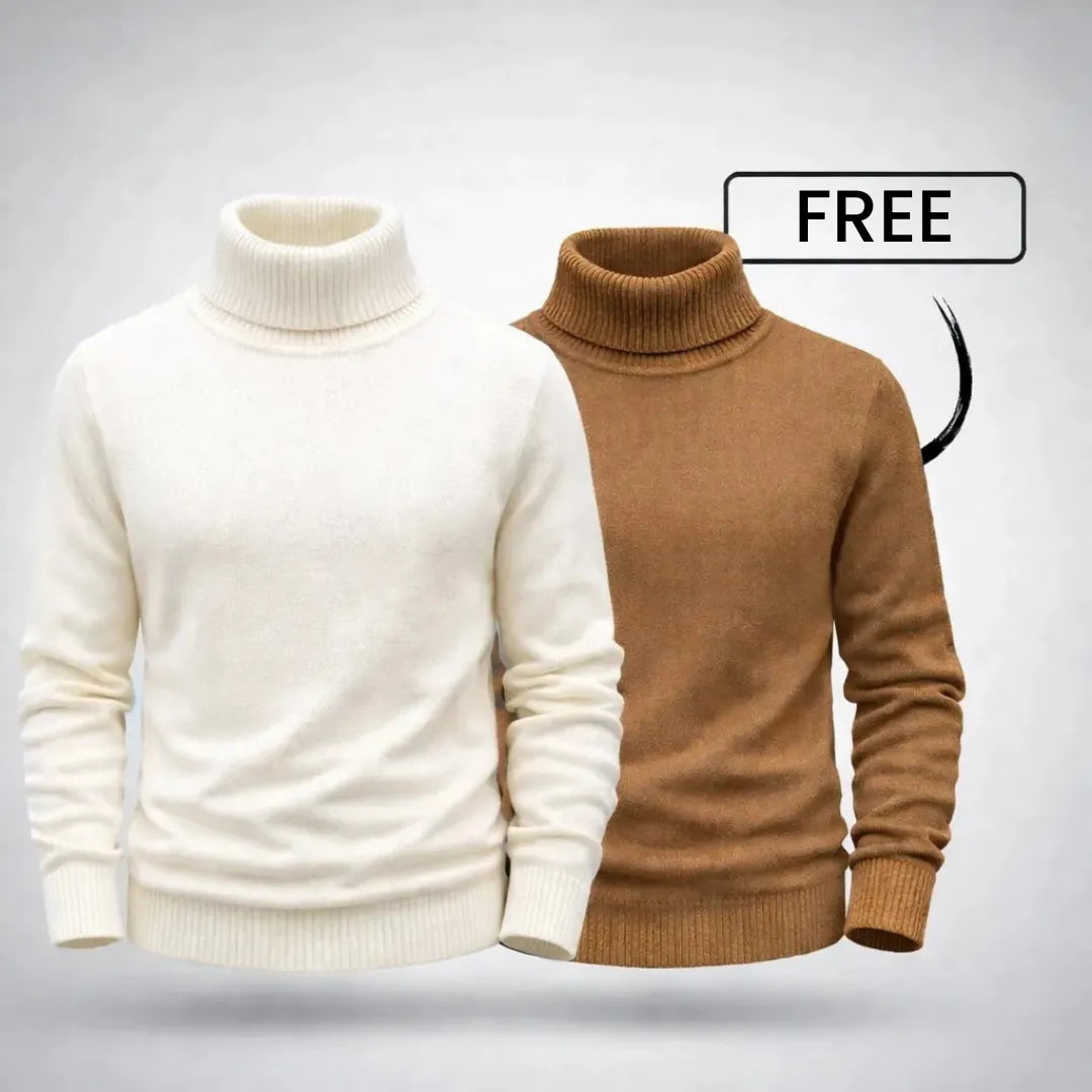 Heritage™ Winter Turtleneck + Free Second Jumper