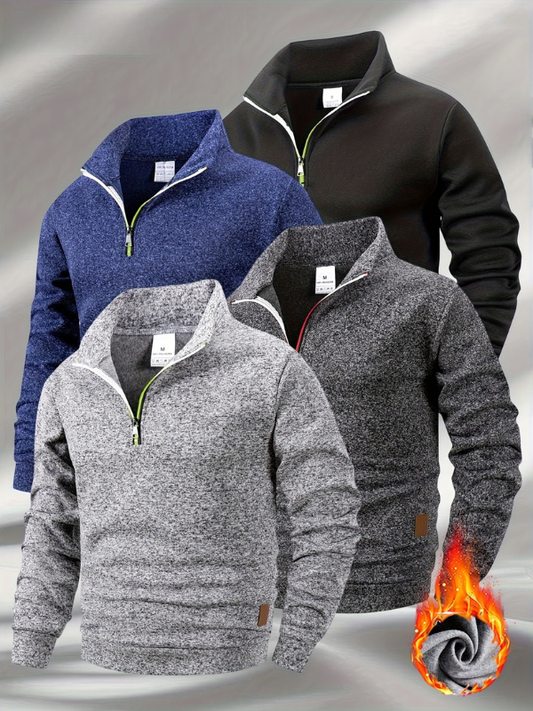Buy 2, Get 2 Free – Premium Quarter-Zip Jumpers