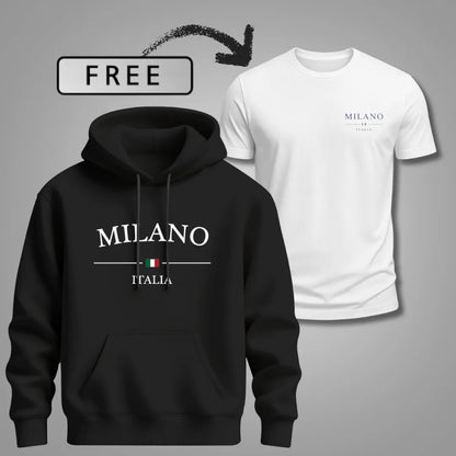 Men’s Milano Comfort Hoodie + FREE T-Shirt 🎁