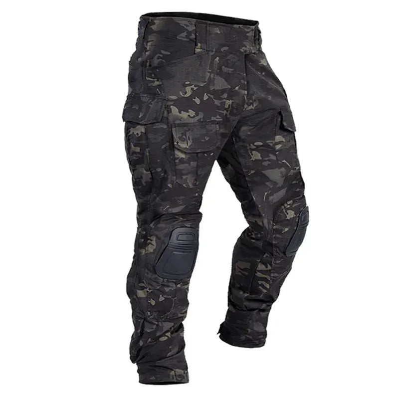 50% OFF – Robuste Herren Cargo Hose mit integrierten Kniepolstern