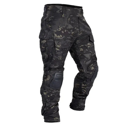 50% OFF – Robuste Herren Cargo Hose mit integrierten Kniepolstern